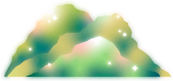 Dreamy Psychedelic Mountain