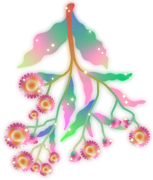 Dreamy Psychedelic Flowers