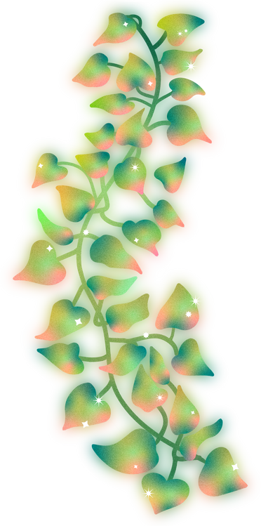 Dreamy Psychedelic Plant