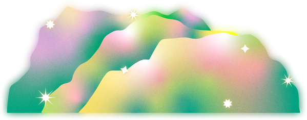 Dreamy Psychedelic Mountain
