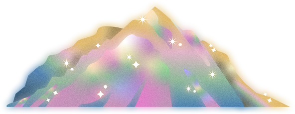 Dreamy Psychedelic Mountain
